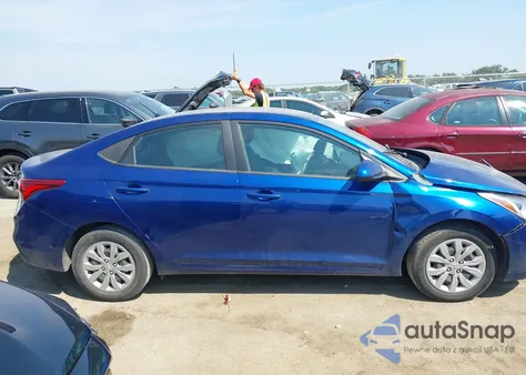 2022 Hyundai Accent Se из США, поврежденный, VIN 3KPC24A62NE186057